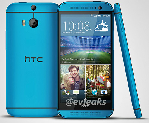 HTC One M8 color Azul