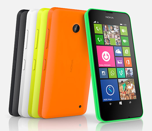 Nokia Lumia 630 colores