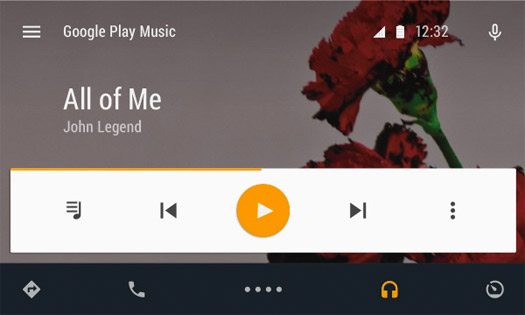 Android Auto Reproductor de música