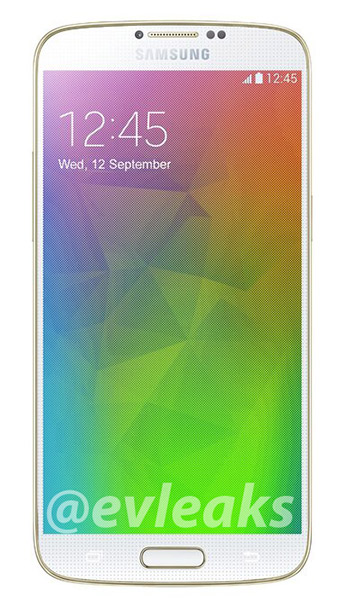 El Samsung Galaxy F color Oro al completo