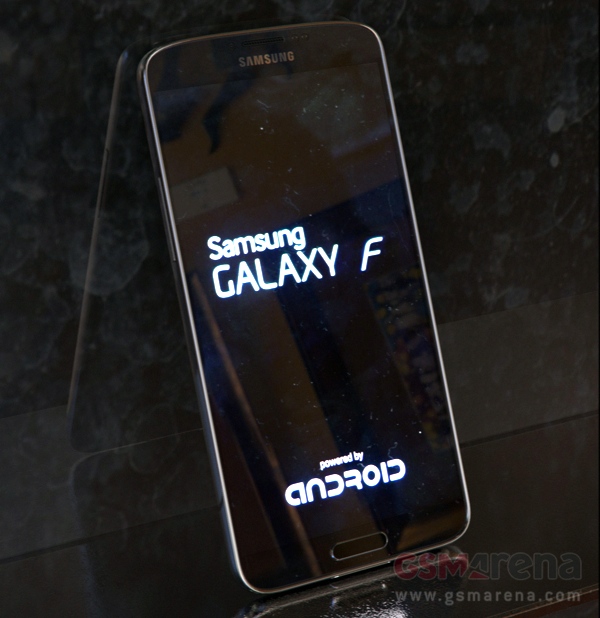 Samsung Galaxy F pantalla