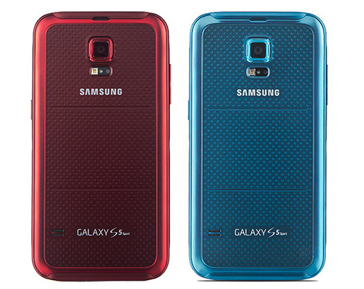 Samsung Galaxy S5 Sport trasera cámara Logo