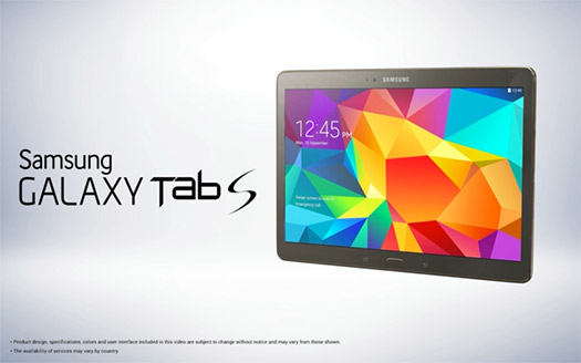 Samsung Galaxy Tab S 10.5 imagen oficial