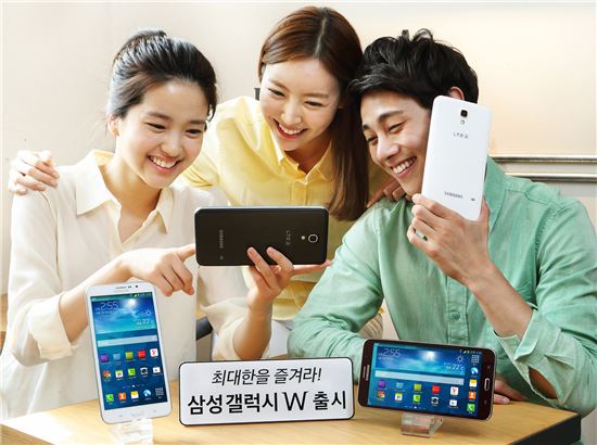 Samsung Galaxy W lanzado en Corea, el enorme Smartphone