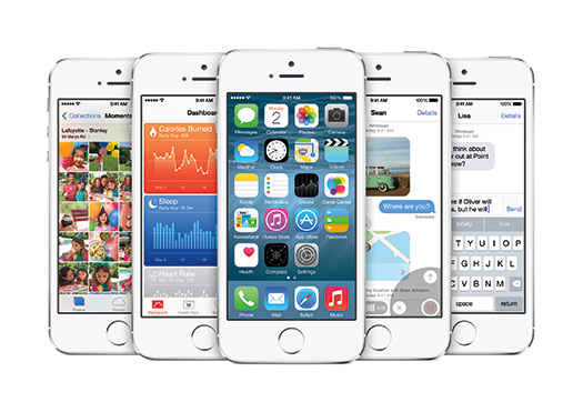 Apple iPhone 5s con iOS 8