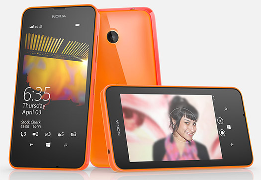Nokia Lumia 635 color naranja en México