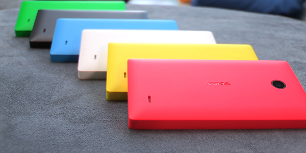 Nokia X con Android colores