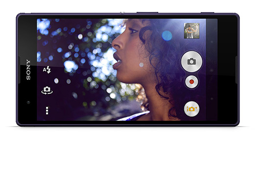 Sony Xperia T2 Ultra pantalla Cámara App