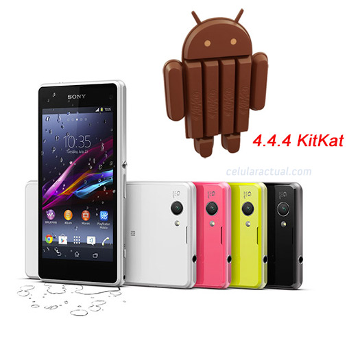  Sony Xperia Z1 Compact con Android 4.4.4 KitKat