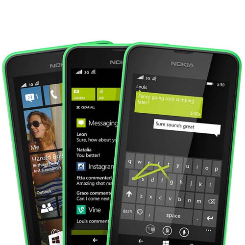 Nokia Lumia 530 toma de pantalla