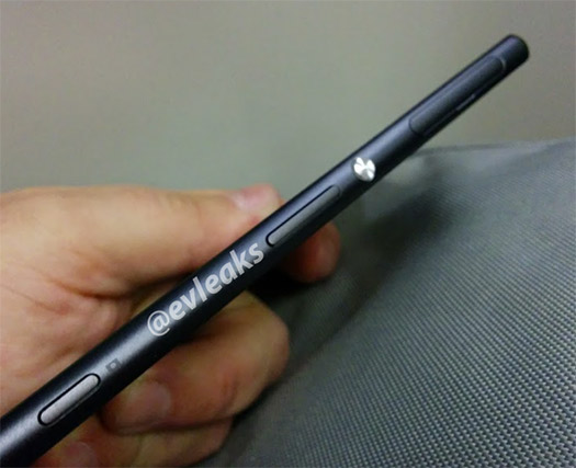 Sony Xperia Z3 parte trasera lateral espesor