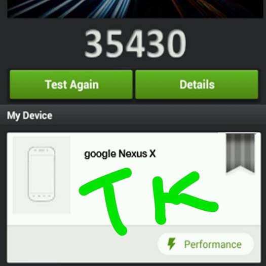 Motorola Nexus X captura