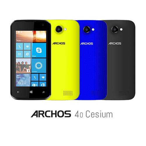 Archos 40 Cesium Windows Phone 8.1