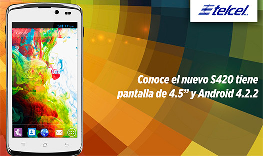 Lanix S420 en México con Telcel 
