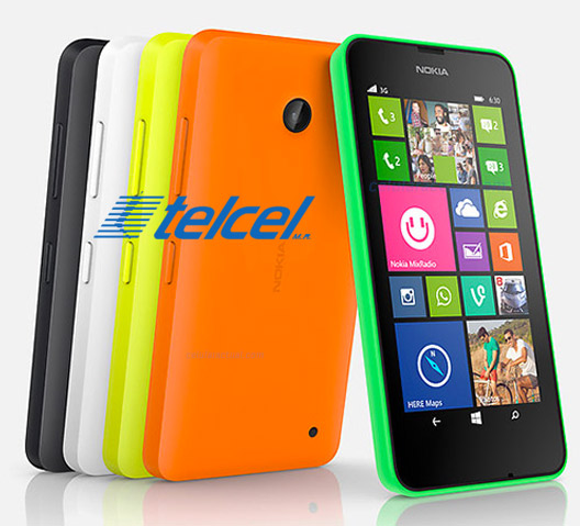 Nokia Lumia 630 con Telcel México