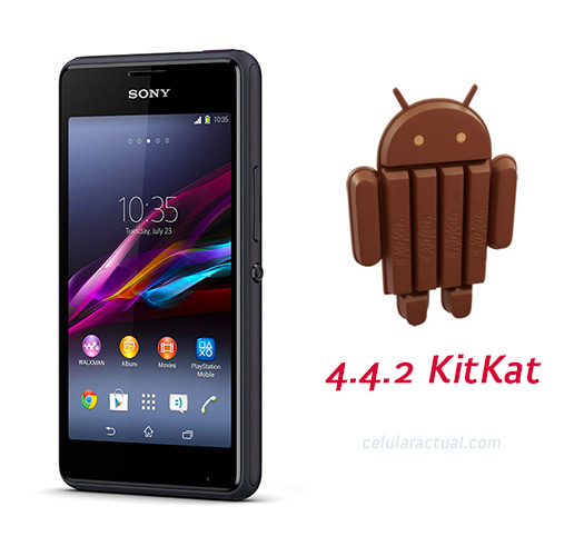 Xperia E1 con Android 4.4.2 KitKat