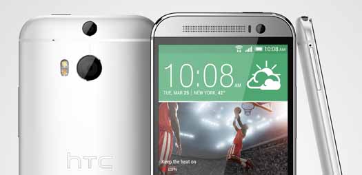 HTC One M8 detalle