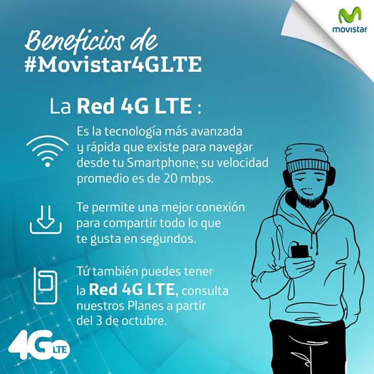 Movistar red 4G LTE