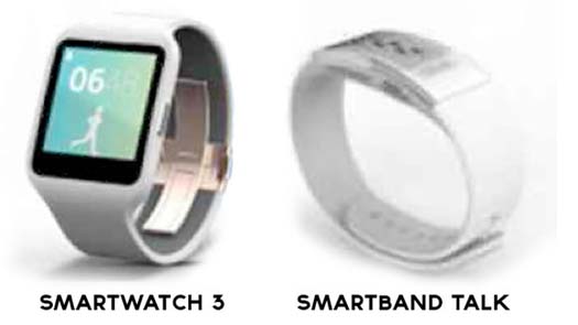 Sony smartwatch y smartband