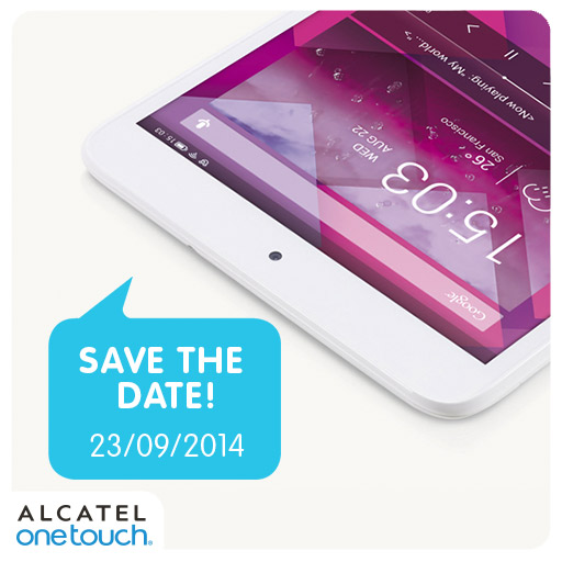 Alcatel Save The Date 23 de septiembre 2014Alcatel Save The Date 23 de septiembre 2014