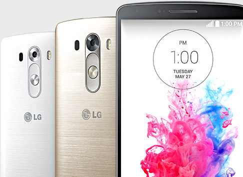 LG G3 pantalla detalle