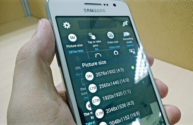 Samsung Galaxy Grand Prime  con cámara Selfie de 5 MP