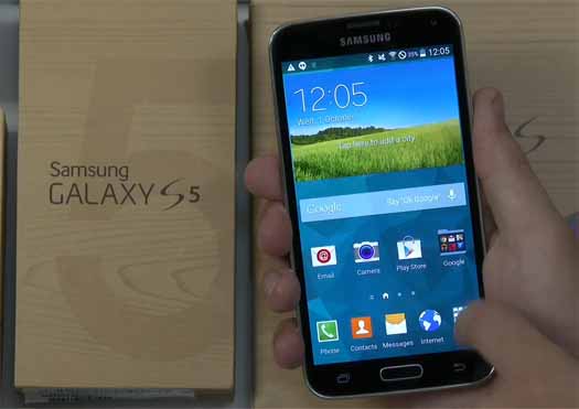 Android L en Galaxy S5
