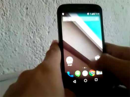 Android L en Moto G