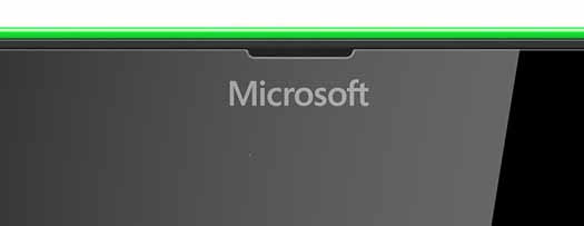 Logo Microsoft en teléfonos