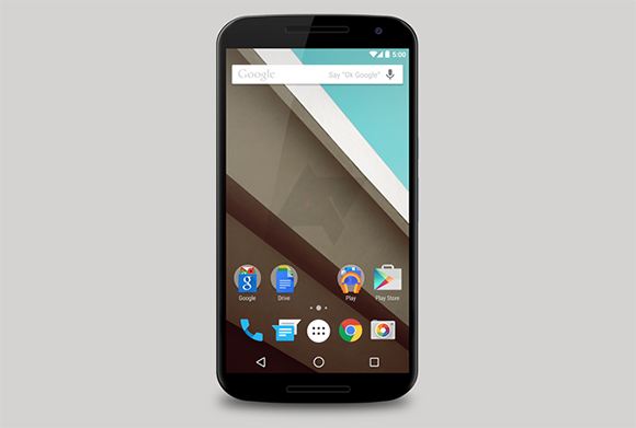Nexus 6 interfaz de usuario Android L
