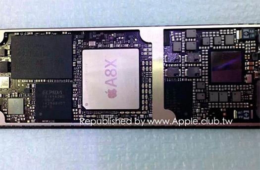 El iPad Air 2 chip A8X filtrado