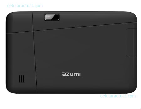 Azumi Arkía AT7 3G en México con Telcel posterior cámara color negro