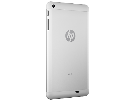 HP 7 G2 tablet cámara posterior perfil derecho