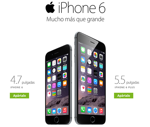 Movistar México preventa para el iPhone 6 y iPhone 6 Plus