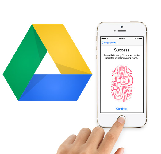 Google Drive con Touch ID