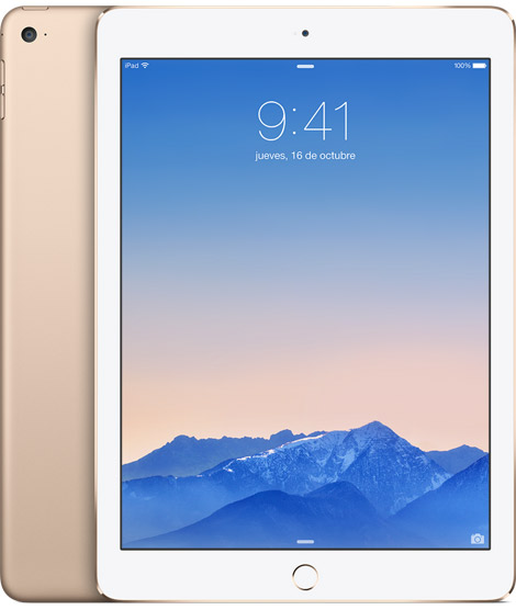 iPad Air 2 color Dorado