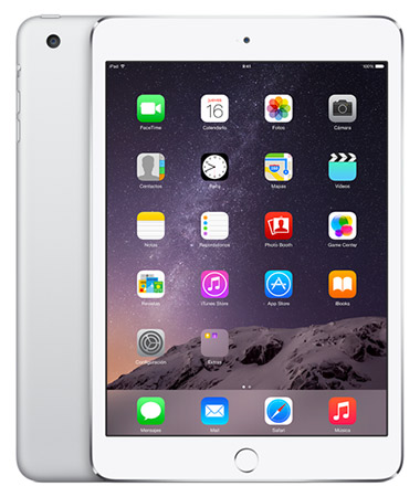 iPad mini 3 color Plateado