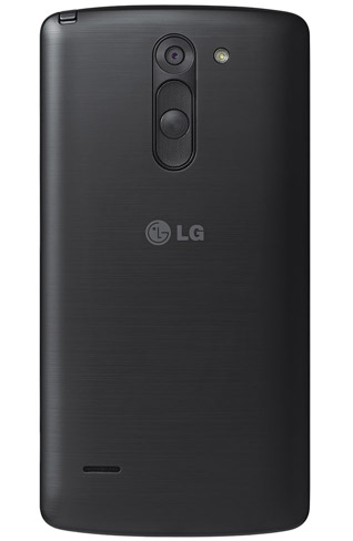 LG G3 Stylus  color negro parte posterior cámara con botón