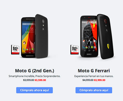 Buen fin Motorola 2014