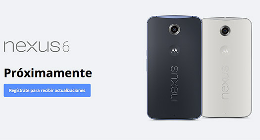 Nexus 6 próximamente en Motorola México