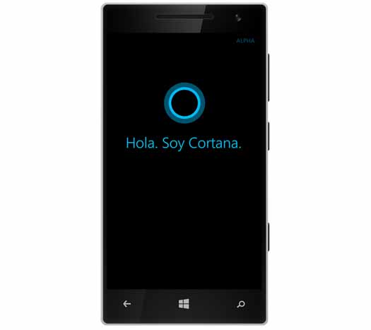 Cortana en español