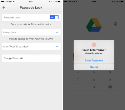google-drive-ios-iPhone-touch-id