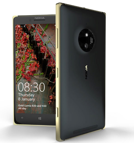 Lumia 830 Golden Edition