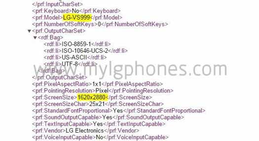 Código de LG G4 filtrado con pantalla 3K