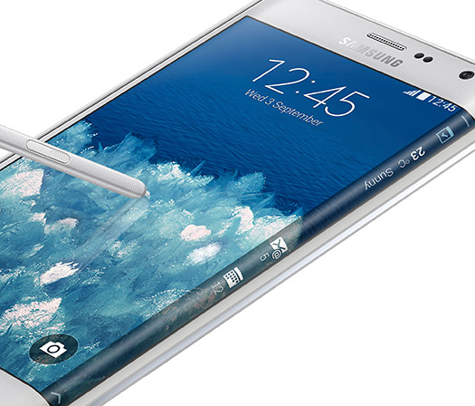 Samsung Galaxy Note Edge detalle