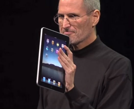 iPad presentación Steve Jobs