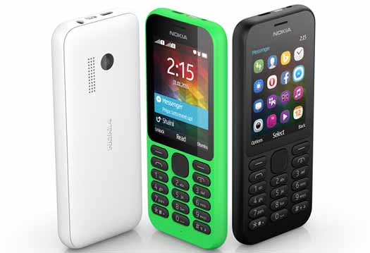 Nokia 215 colores