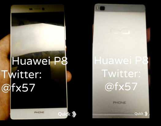 Huawei P8 filtrado