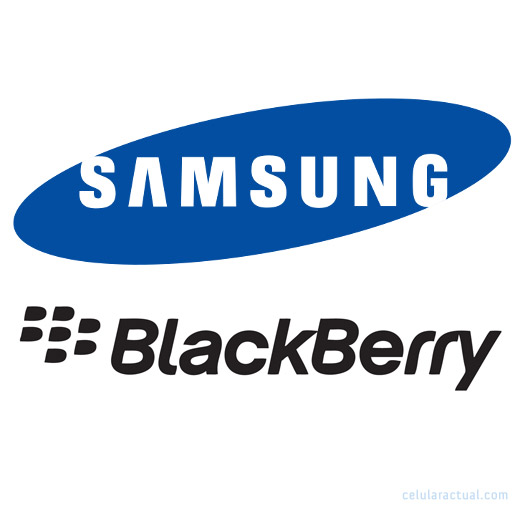 Samsung BlackBerry logos