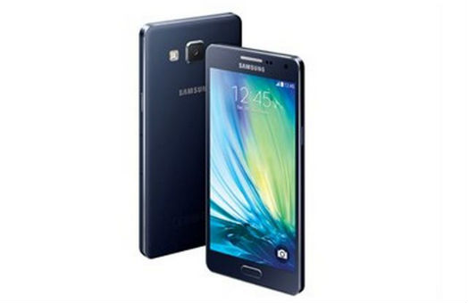 Galaxy A5 color azul pantalla y cámara trasera